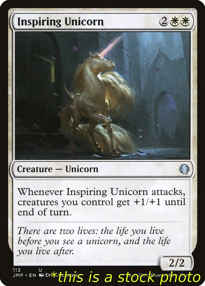 Magic Inspiring Unicorn Jumpstart 112 Lightly Played