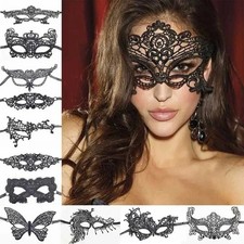 Women's Lace Masquerade Mask Halloween Fancy Dress Party Ball Eye Face Mask