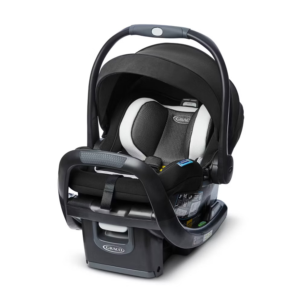 Graco SnugRide SnugFit 35 DLX Infant Car Seat Featuring Safety Surround -