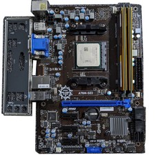 MSI A78M-S03 mATX Motherboard + AMD A8-7600 CPU 8GB RAM Used