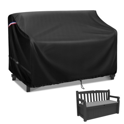 Outdoor Bench Cover for Keter Solana 70 Gallon Storage Deck Box Waterproof