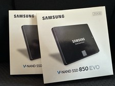 2x SEALED Samsung V-NAND SSD 850 EVO 250 GB Internal 2.5  Drive MZ-75E250B/AM