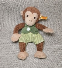 Affe Joko grüne Jacke Hose Steiff 240195 Plüschtier Stofftier