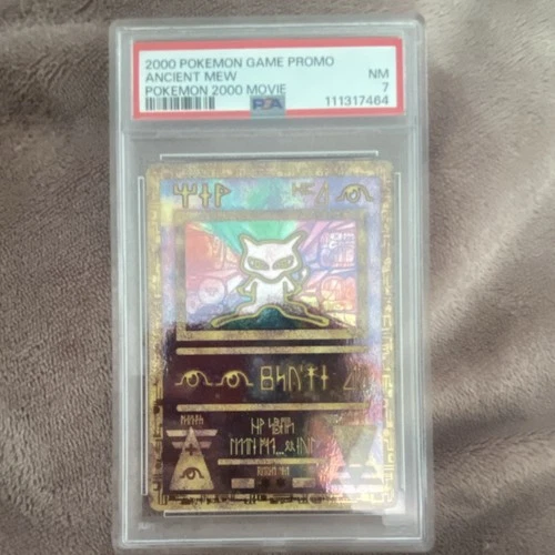 Pokémon Ancient Mew Promo Holo Pokemon 2000 Movie PSA 7