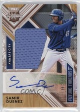 2018 Elite Extra Edition Future Threads Silhouette 85/299 Samir Duenez Auto 0d8