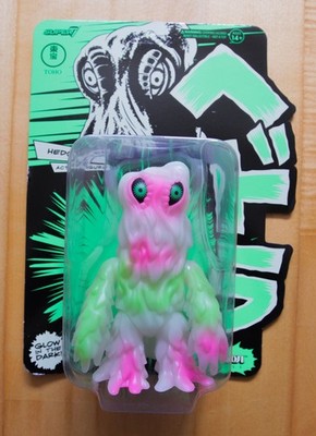 Super 7 Toho ReAction Godzilla SDCC Hedorah Glow In The Dark 3.75'' Fig Mint