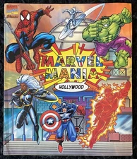 RARE Marvel Mania Universal Studios Hollywood Theme Park Restaurant Menu - 1999