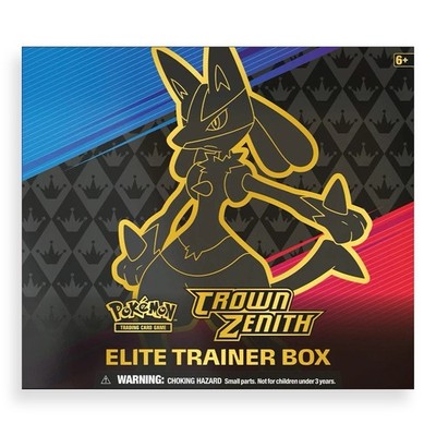 Pokémon TCG Crown Zenith Elite Trainer Box ETB Sealed Lucario