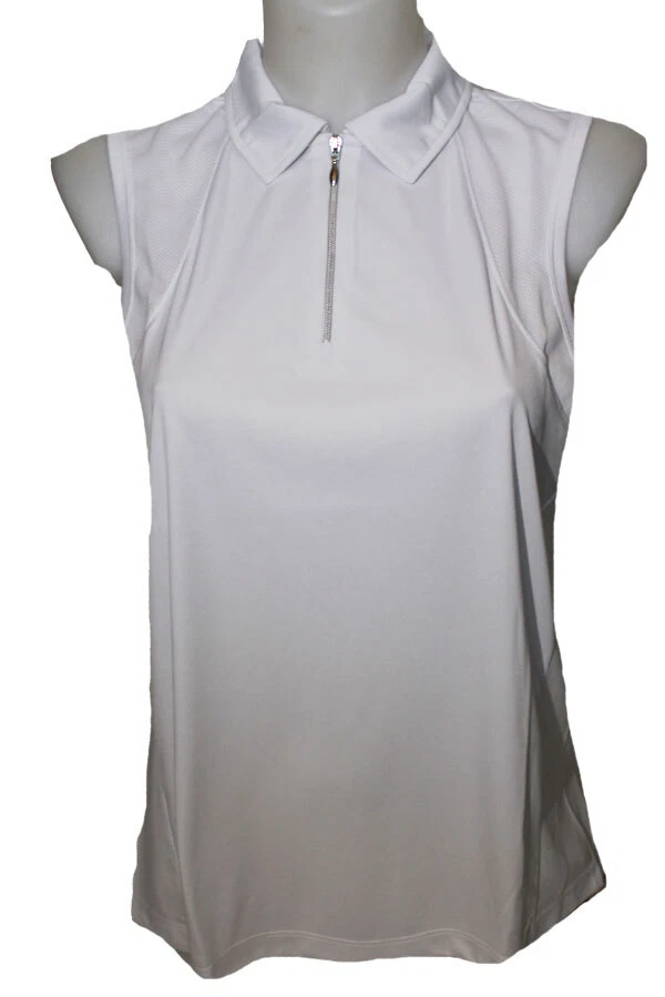 T LWC23140 SPORT POLOSHIRT TENNIS  POLO AMERICAN ALISSA LIMITED SPORTS WEISS 42 - Bild 1 von 3