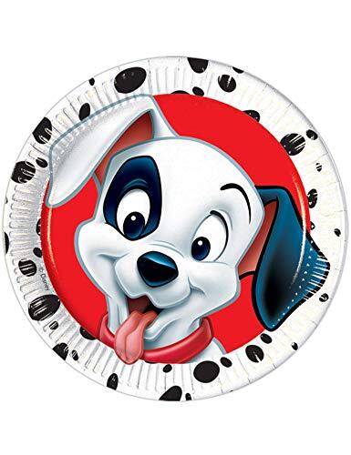 Disney 23 Cm 101 Dalmatians Party Teller, 8 StüCk-image