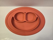The Mini Mat Baby Bowl And Placemat Three Cups Red New Ez Pz Brand Silicone