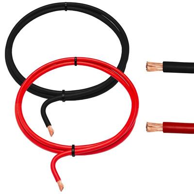 10m FLY Cavo del veicolo Rosso 4mm² tondo Cavo Filo a
