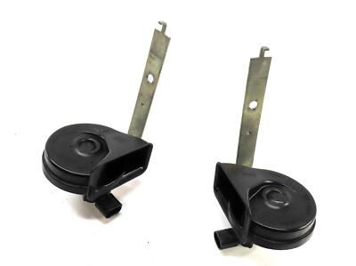 2007-2011 BMW X5 X6 (E70 E71 E72) HIGH & LOW TONE NOTE EMERGENCY SAFETY HORN SET