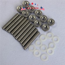 Intake Manifold Extended Stud Studs Bolt Kit For Honda Acura B D H F B18 Gsr Si Intake Manifold Extended Stud Studs Bolt Kit For Honda Acura B D H F B18 Gsr Si