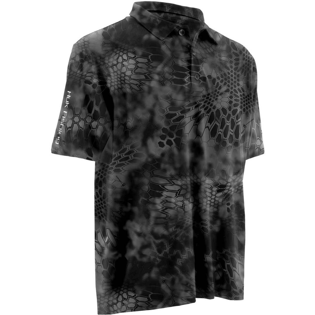 Huk Kyrptek Icon Short Sleeve Fishing Polo-Typhon (H1200066-TY) Huk Kyrptek Icon Short Sleeve Fishing Polo-Typhon (H1200066-TY)