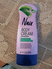 Nair Body Cream Hair Remover Soothing Aloe And Water Lily Scent 9oz / 255g New