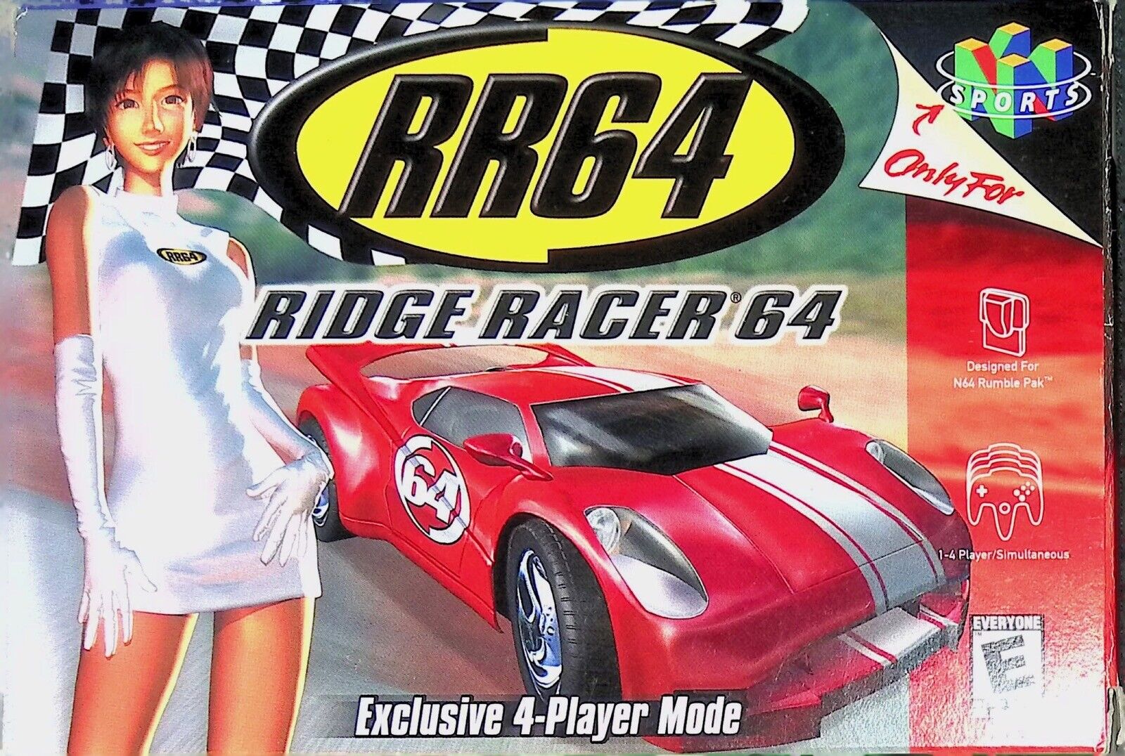 Ridge Racer 64 RR64 Nintendo 64 N64 Exmt + Condition Complet N Boîte