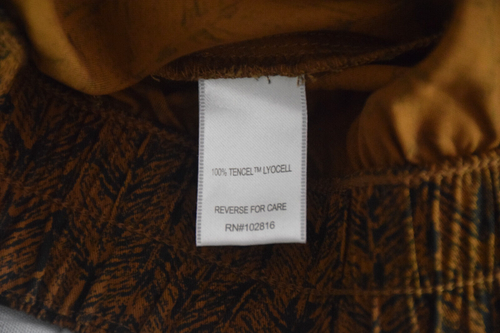 Garnet Hill Womens Brown Print Straight Leg Pants-Size 6-Original Price $119 - Picture 6 of 8