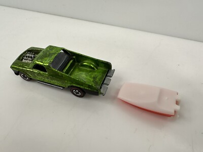 Vintage 1969 Hot Wheels Redline Seasider Truck & Boat Green USA | eBay