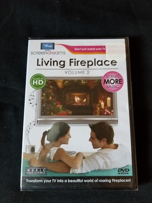 Living fireplace DVD Volume 2 Sealed In HD