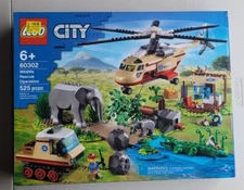 LEGO City 60302 WILDLIFE RESCUE OPERATION Building Kit Minifigure elephant croc
