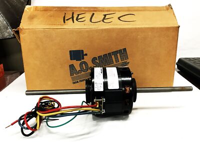 A.O. Smith 1/5 HP 208-230 Volts RPM 1550/3 SPD Motor DCA4522 USED