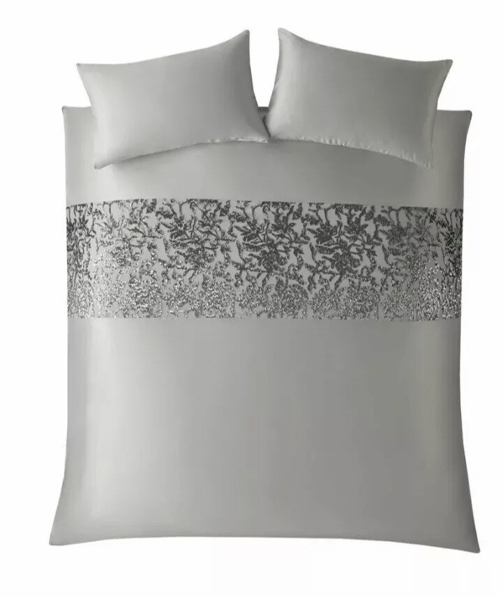 kylie minogue bedding Angelina Truffle (Silver )Double And 2 Pillowcases eBay