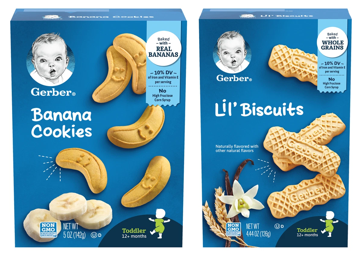 Baby cookies best sale gerber