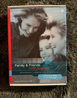 CPR AHA Family And Friends CPR Anytime Personal Learning Program 2006