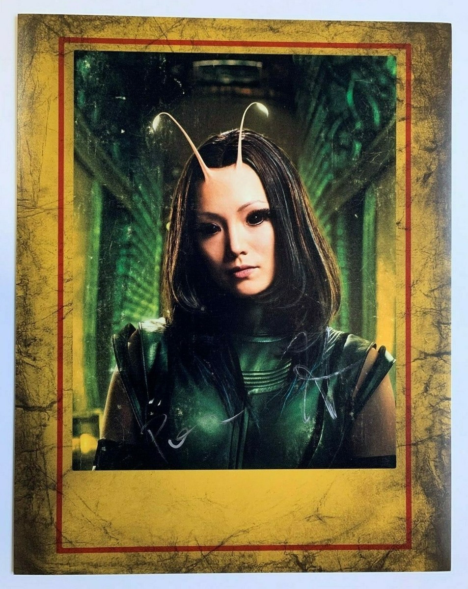 marvel ガーディアン・オブ・ギャラクシー　mantis サインカード marvel ガーディアン・オブ・ギャラクシー mantis サインカード