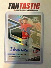 2020 Elite Extra Edition Dominican Prospect League Auto #183 Jelson Coca /145