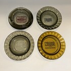 Jihn Ascuaga’s Nugget Casino Glass Ashtrays 4 Different Reno, Nevada Lot
