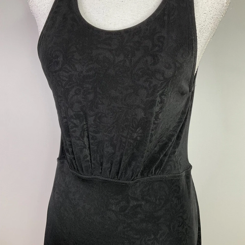 Mini Vestido Free People Negro Mujer Mediano Dama Jane Ponte Elastizado Sin Mangas Foto 3 de 4