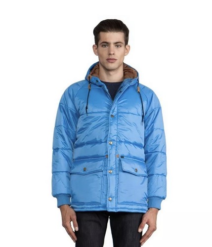 Obey Men Hooded Blizzard Puffer Jacket 