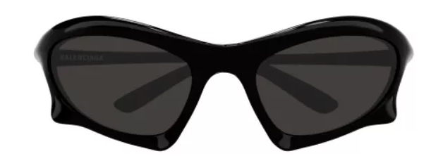 Balenciaga BB0229S-001 Black/Grey Men's Sunglasses | eBay