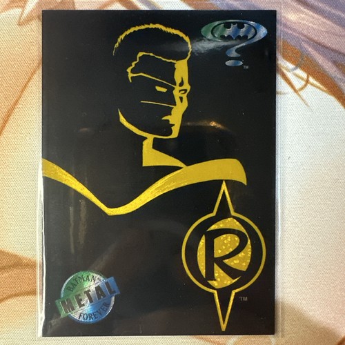 1995 Fleer Metal Batman Forever Gold Blaster #7 of 10 - Robin Foil