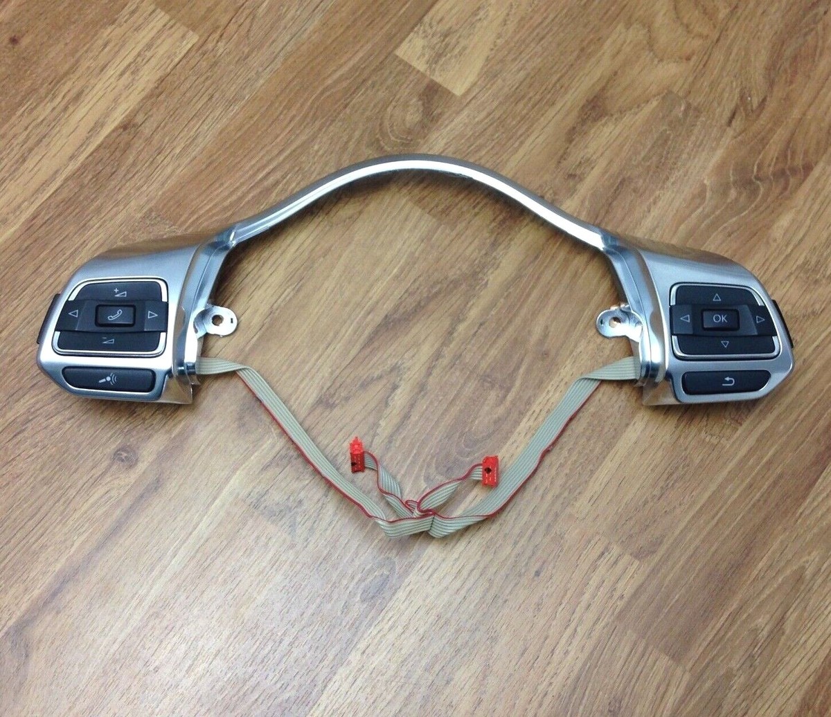 Genuine VW MFSW steering wheel switches 5K0959537. Pair set. Golf 
