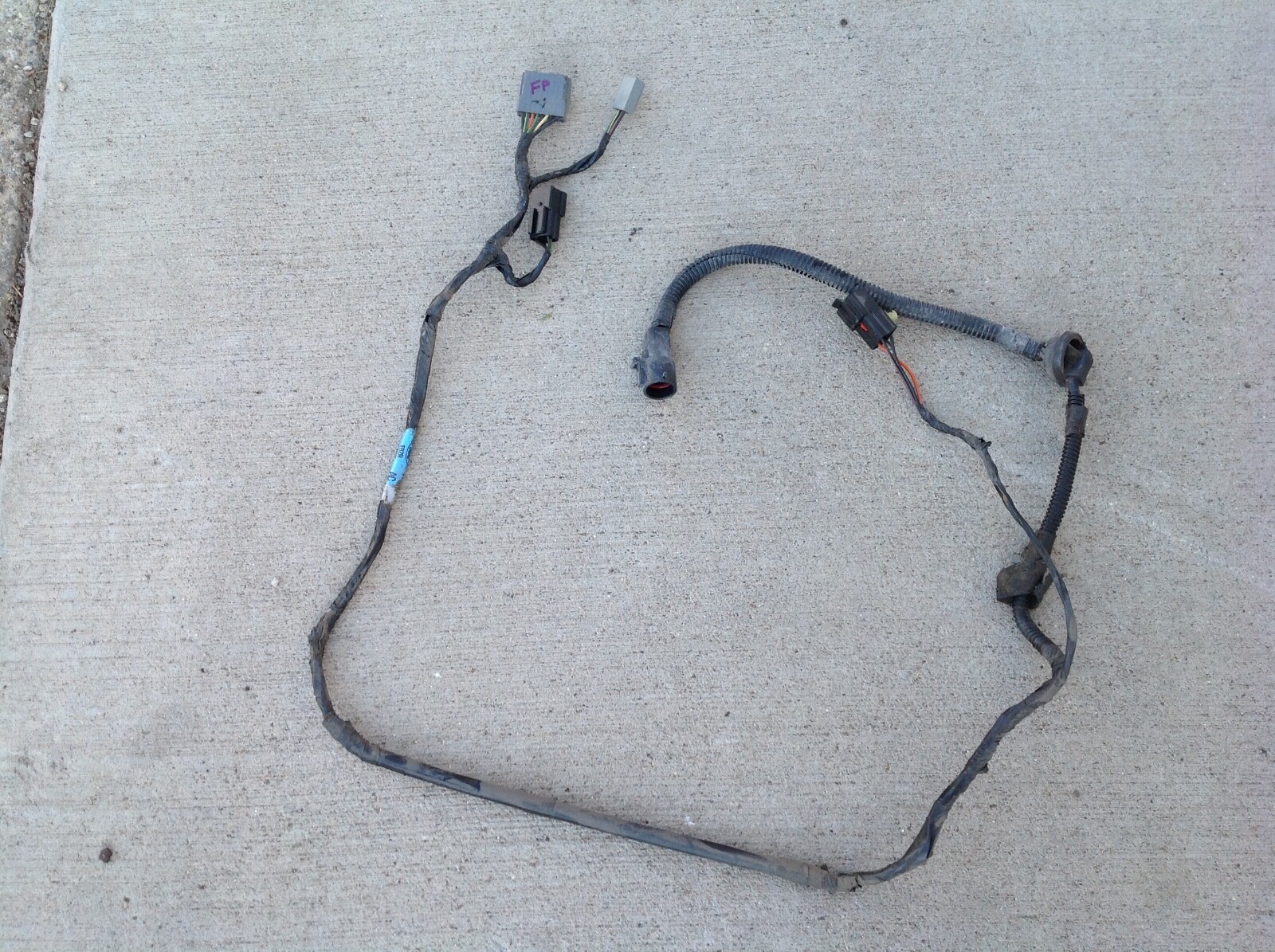 1998 98 Ford Mustang 3.8 Fuel Pump Inertia Switch Wiring Harness FREE