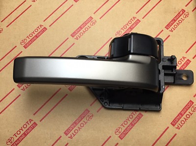 Genuine OEM Toyota Land Cruiser GREY Inner door handle lever RIGHT