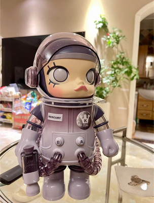 POP-MART MEGA SPACE MOLLY 400% PLANET SERIES MERCURY ACTION FIGURE CONFIRMED