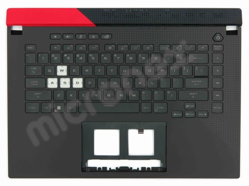 POUR ASUS ROG Strix G15 G513QC Repose-poignets Clavier LED RGB - Photo 5/12