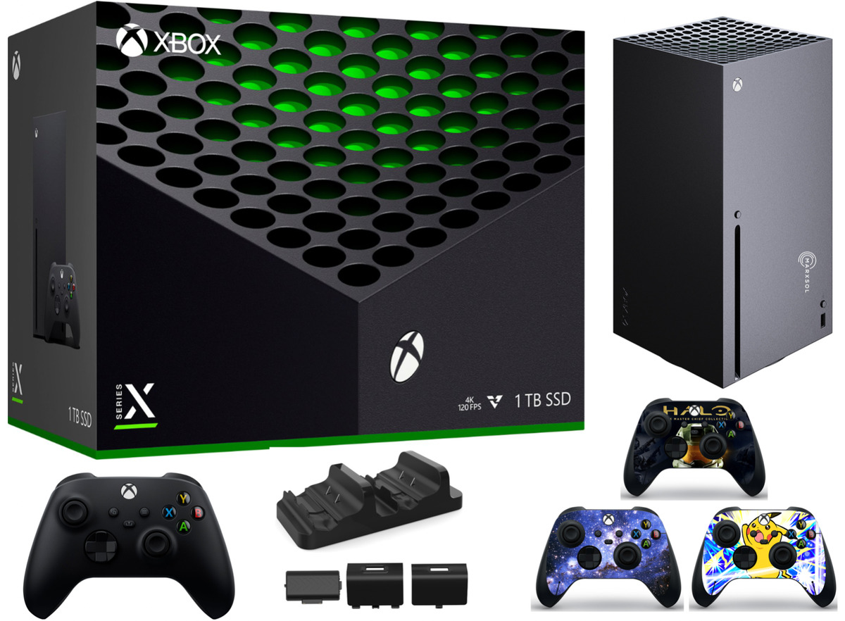 Microsoft XBOX Series X 1TB SSD Console 2022 Holiday Gaming Bundle ✓SHIP  Fast 889842640724