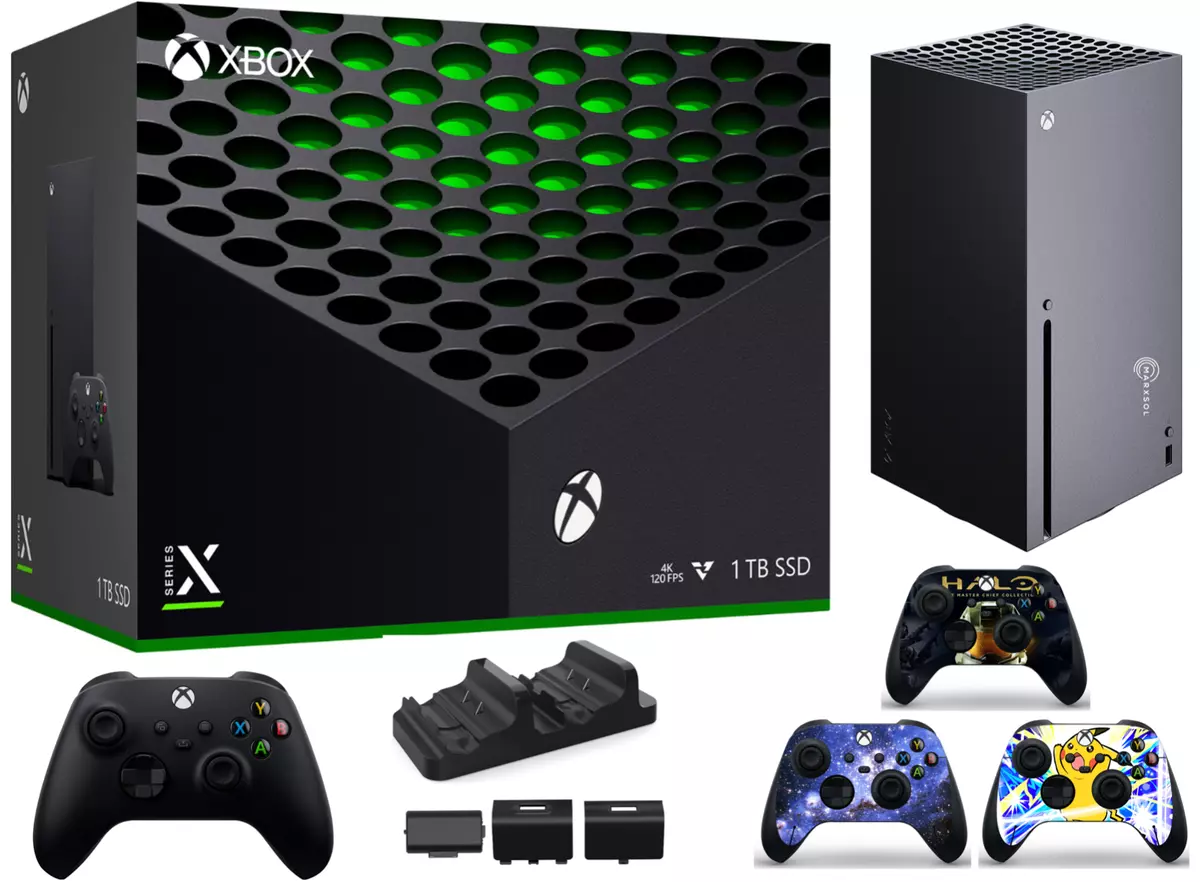 Xbox Series X 1TB Console with Elden Ring and Accessories Kit Microsoft