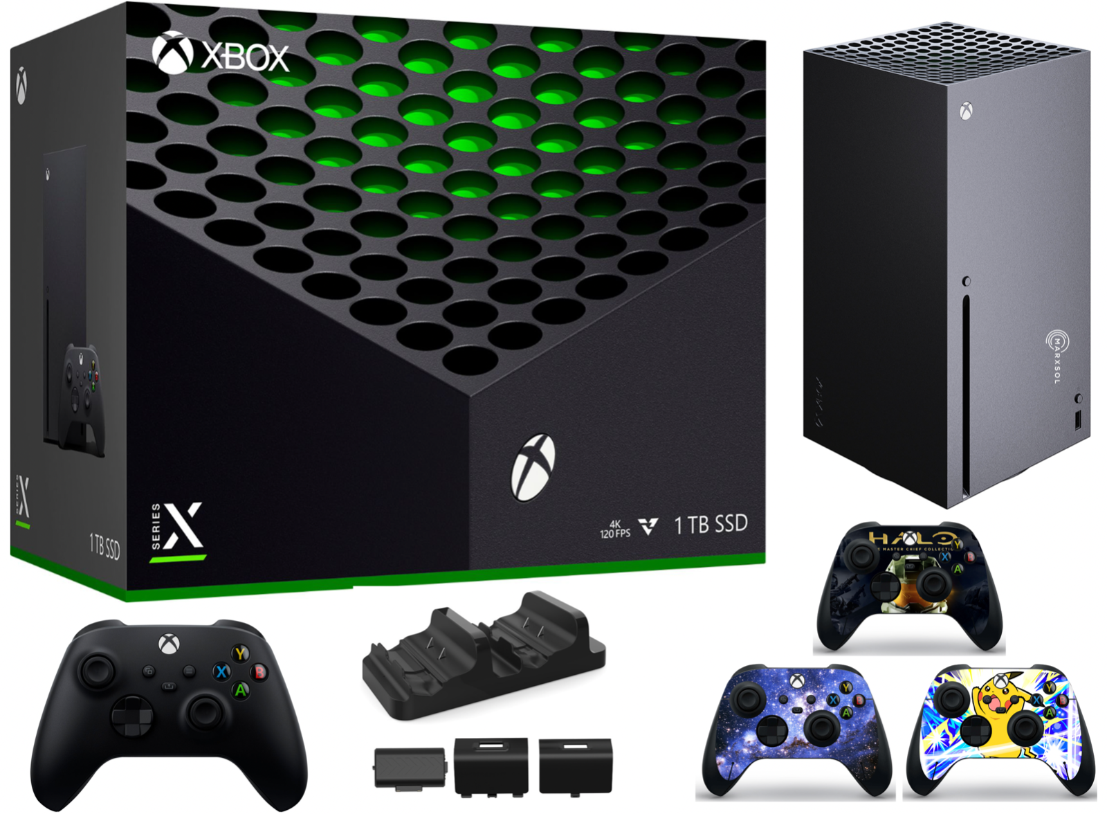 2023 Microsoft XBOX Series X 1TB SSD Console Holiday Bundle ✅SHIP Fast Brand New