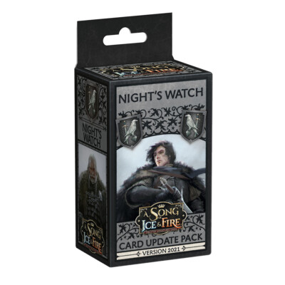 Night's Watch Faction Update Card Pack A Song of Ice Fire ASOIAF Miniatures NIB