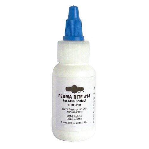 PermaRite 14 Hair Piece Adhesive Glue 1.3 oz for wigs and lace fronts