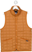 Lavenham Orange Quilted Gilet Uk M