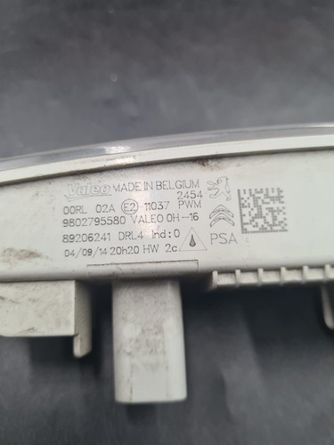 PEUGEOT 308 LEFT INDICATOR/FOG/SIDE DAYTIME RUNNING LAMP, T9, ALLURE, 10/14- 14 - Picture 3 of 6