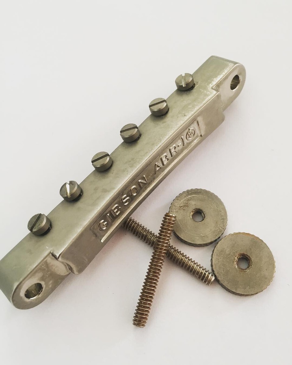 59PARTS ABR-1 HAND AGED GIBSON NO WIRE BRIDGE LES PAUL