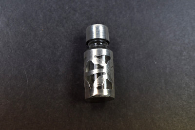 antikes Parfumflakon Glas mit Silber 925 aus altem Nachlass